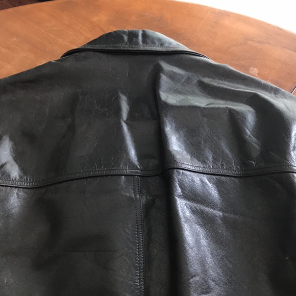 Mens Pegabo Leather Jacket - Picture 9 of 15
